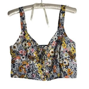 NWT $35 American Eagle Lace-Up Corset Top size XL